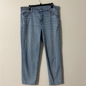 American Eagle Outfitters High-Waisted Straight Leg Jeans